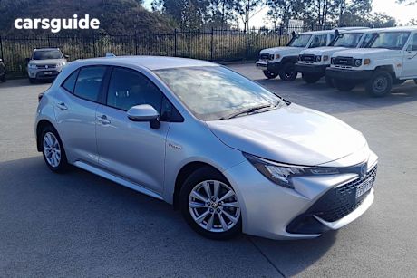 Silver 2023 Toyota Corolla Hatch ASCENT SPORT HYBRID F