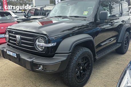Black 2025 GWM Tank 300 Wagon Ultra Petrol