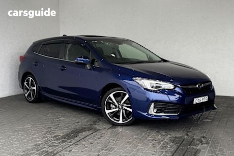 Blue 2022 Subaru Impreza Hatchback 2.0I-S (awd)