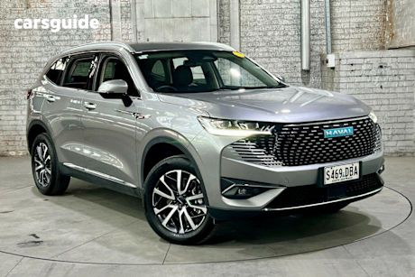 Grey 2024 GWM Haval H6 Wagon LUX Hybrid