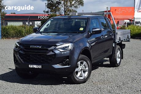 Grey 2025 Isuzu D-MAX Crew Cab Chassis LS-M (4X4)