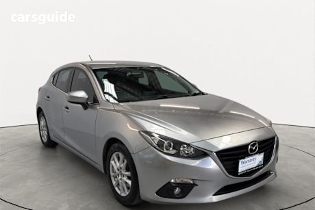 Silver 2015 Mazda 3 Hatchback Maxx