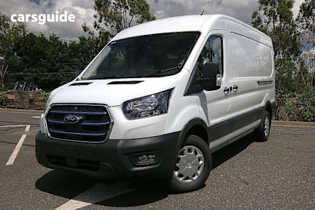 White 2022 Ford E-Transit Commercial 420L R