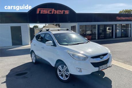 White 2012 Hyundai IX35 Wagon Elite (awd)