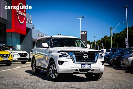 White 2025 Nissan Patrol Wagon TI (4X4)