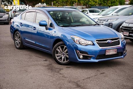 Blue 2015 Subaru Impreza Hatchback 2.0I (awd)