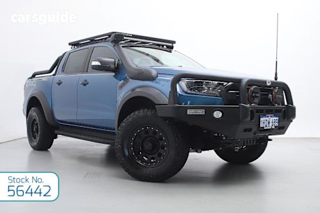 Blue 2020 Ford Ranger Double Cab Pick Up Raptor 2.0 (4X4)