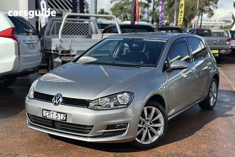 Silver 2013 Volkswagen Golf Hatchback 103 TSI Highline
