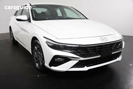 White 2024 Hyundai I30 Sedan HEV 1.6P DCT