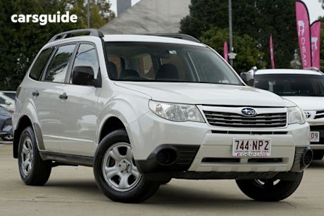 White 2009 Subaru Forester Wagon X