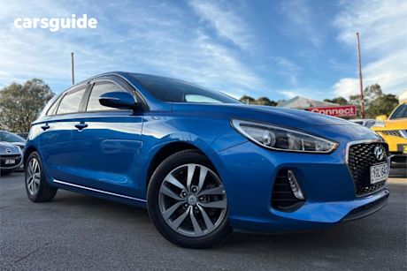Blue 2017 Hyundai I30 Hatchback Active