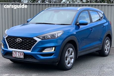 Blue 2018 Hyundai Tucson Wagon GO (fwd)