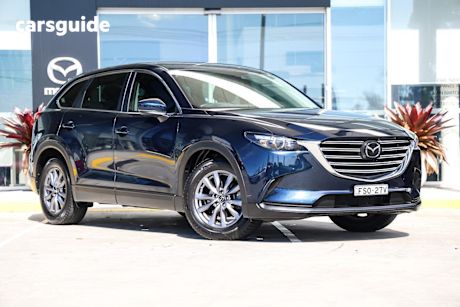 Blue 2019 Mazda CX-9 Wagon Sport (fwd)