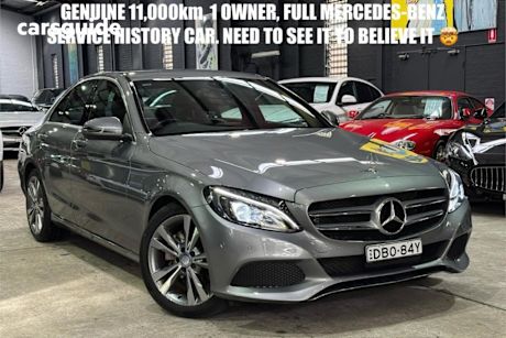 Silver 2015 Mercedes-Benz C200 Sedan