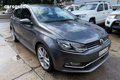 Grey 2016 Volkswagen Polo Hatchback 81 TSI Comfortline