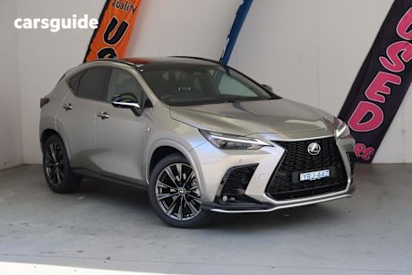 Silver 2024 Lexus NX350 Wagon F Sport + EP1 AWD