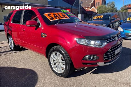 Red 2014 Ford Territory Wagon TS (rwd)
