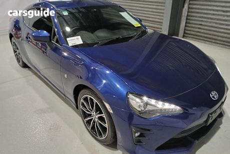 Blue 2017 Toyota 86 Coupe GTS