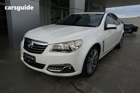 White 2014 Holden Calais Sedan