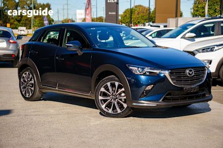 Blue 2021 Mazda CX-3 Wagon S Touring (fwd)