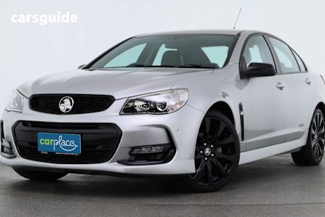 Silver 2016 Holden Commodore Sedan SV6 Black Pack