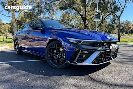 Blue 2025 Hyundai I30 Sedan N Line Premium