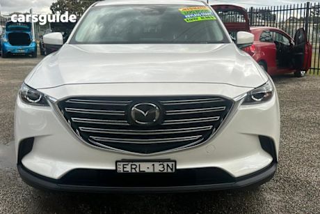 White 2021 Mazda CX-9 Wagon SPORT (FWD) CX9L