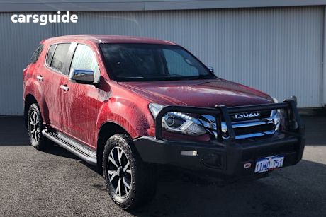 Red 2021 Isuzu MU-X Wagon LS-U (4X4)