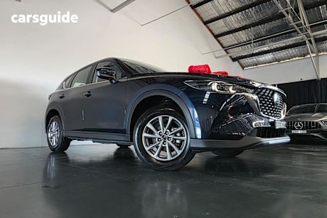 Blue 2023 Mazda CX-5 Wagon Maxx (fwd)