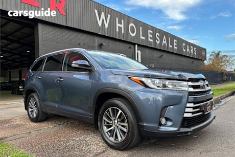 Blue 2017 Toyota Kluger Wagon GXL (4X2)