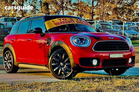Red 2017 Mini Countryman Wagon Cooper