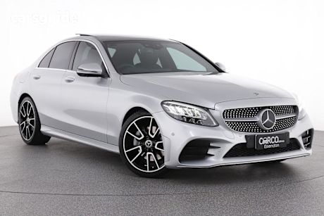 Silver 2021 Mercedes-Benz C-CLASS Sedan C300 R