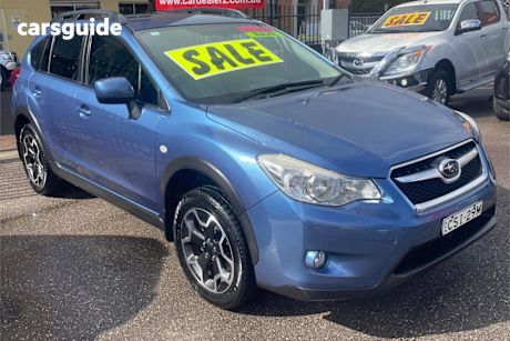 Blue 2014 Subaru XV Wagon 2.0I