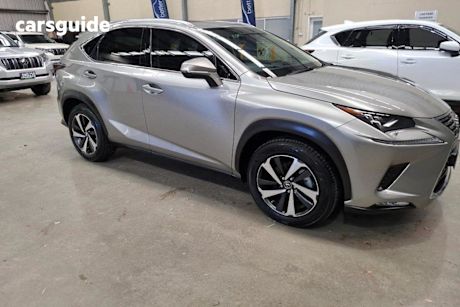 Silver 2019 Lexus NX300 Wagon Sports Luxury (Awd)