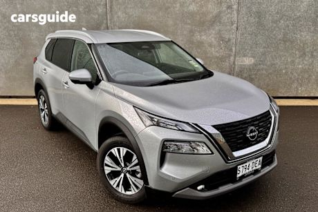Silver 2024 Nissan X-Trail Wagon ST-L (4WD) 7 Seat