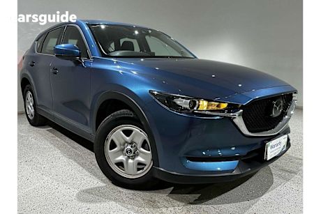 Blue 2020 Mazda CX-5 Wagon MAXX F