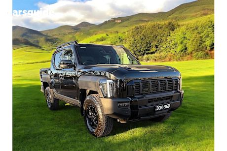 Black 2025 Kia Tasman Ute Tray X-PRO 4X4