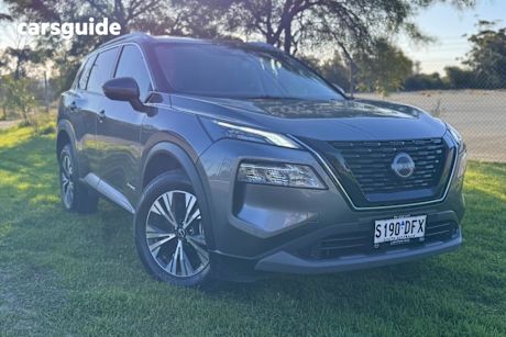 Grey 2024 Nissan X-Trail Wagon ST-L (4WD) E-Power (hybrid)
