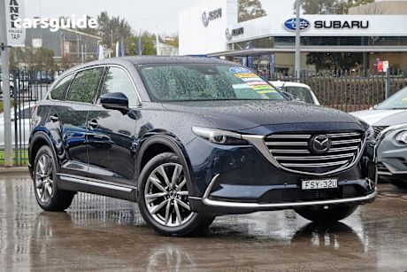 Blue 2018 Mazda CX-9 Wagon AZAMI 4X4