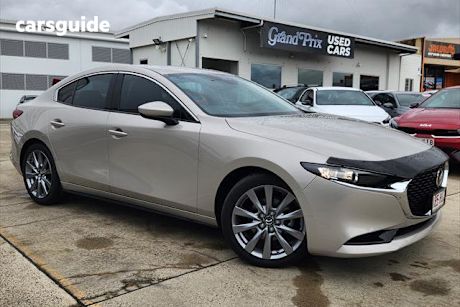 Gold 2023 Mazda 3 Sedan G20 Touring
