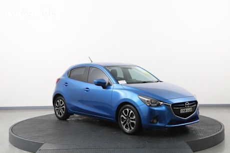 Blue 2016 Mazda 2 Hatchback Genki