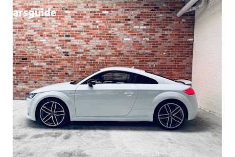 White 2018 Audi TT Coupe S LINE