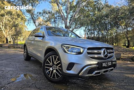 Silver 2021 Mercedes-Benz GLC200 Wagon