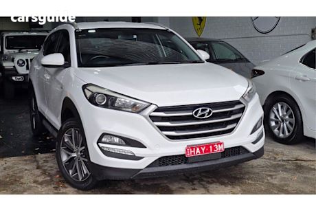White 2016 Hyundai Tucson Wagon ACTIVE X F