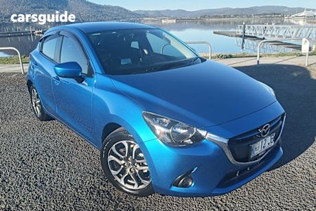 Blue 2015 Mazda 2 Hatchback Genki