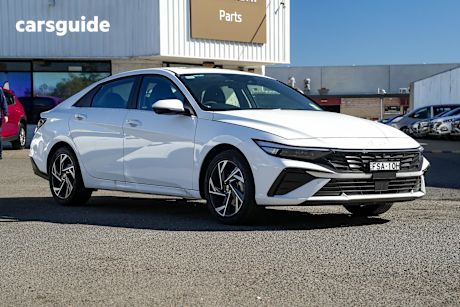 White 2024 Hyundai I30 Sedan Premium