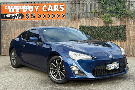 Blue 2013 Toyota 86 Coupe GT