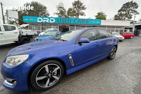 Blue 2017 Holden Commodore Sedan SV6