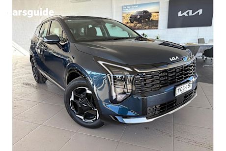Blue 2025 Kia Sportage SUV SX F