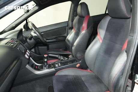 Black 2015 Subaru WRX Sedan STI